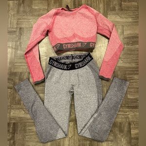 Gym shark long sleeve and leggings